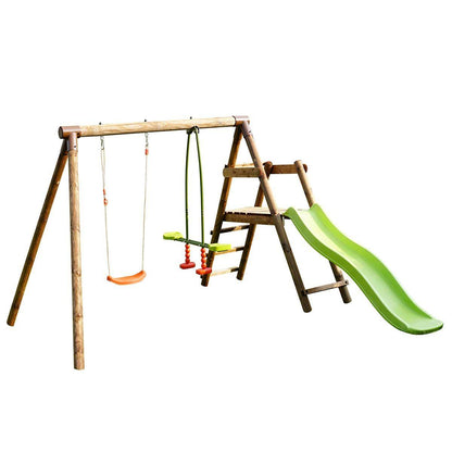 Estação de recreio infantil de madeira Menthe Soulet