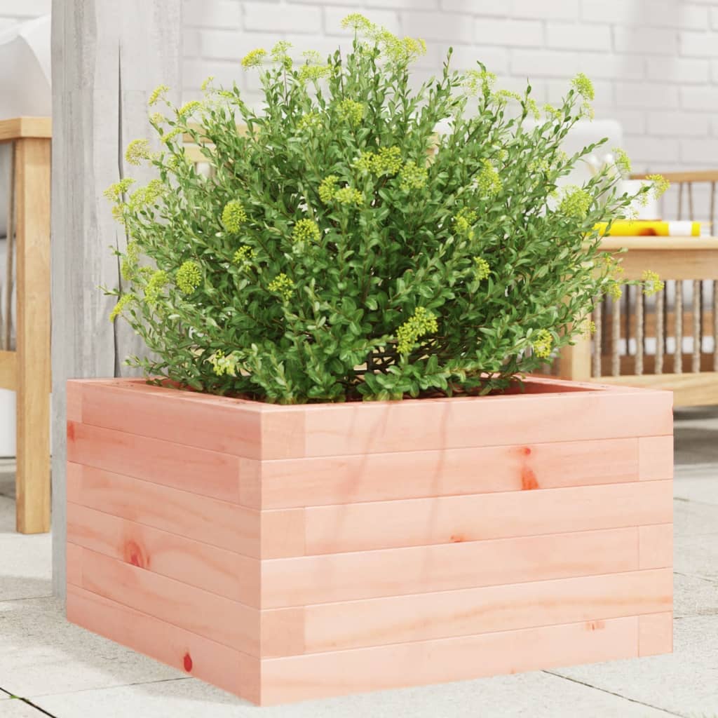 Jardinera Madera Maciza De Abeto Douglas 40x40x23 Cm_1