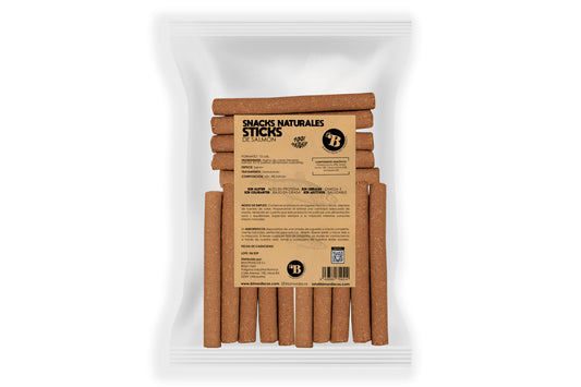 Bimordiscos Sticks De Salmón Para Perros Y Gatos - 15 Uds.
