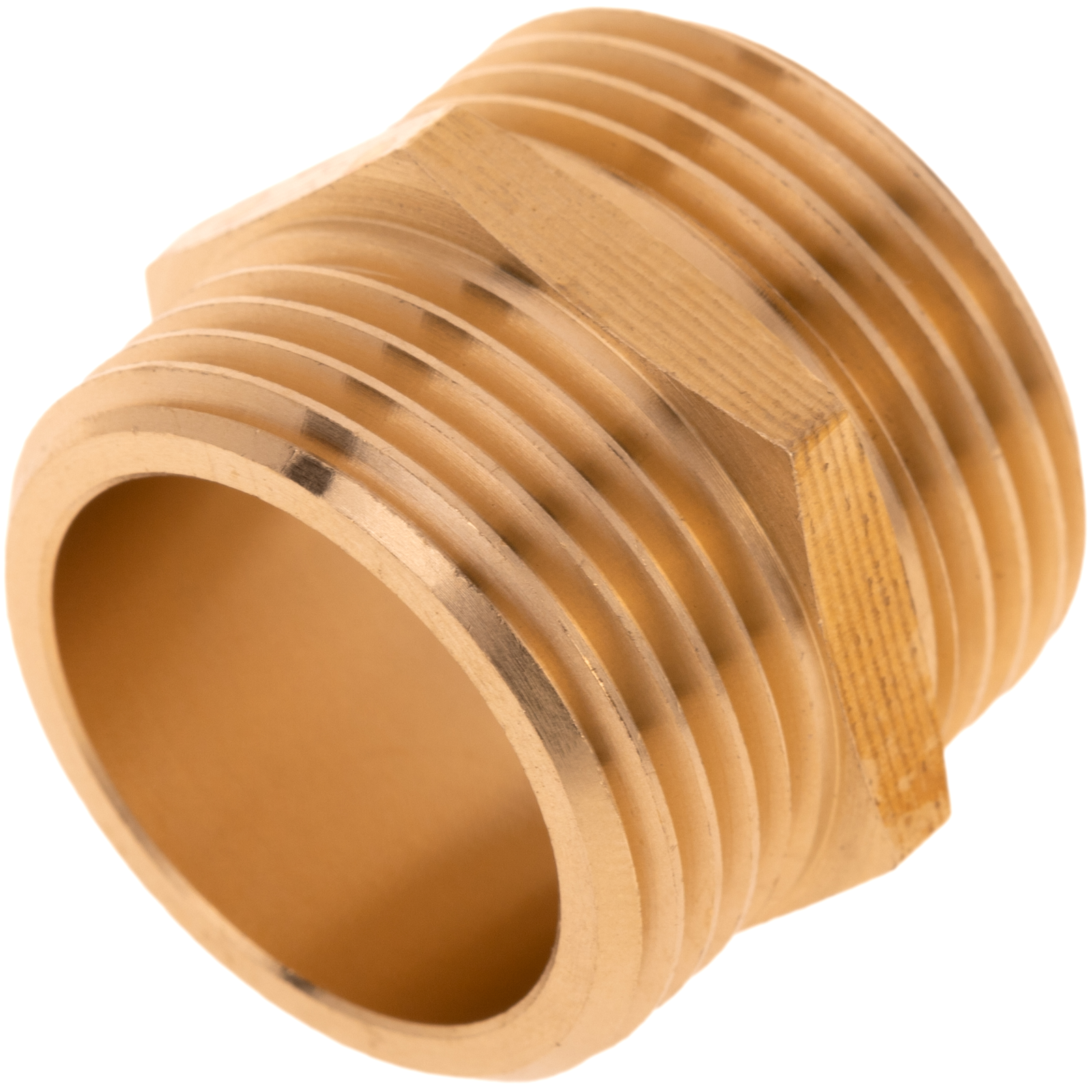 Pack De 5 Unidades Machón De Latón Zincado De 3/4“ Para Instalaciones De Agua_4