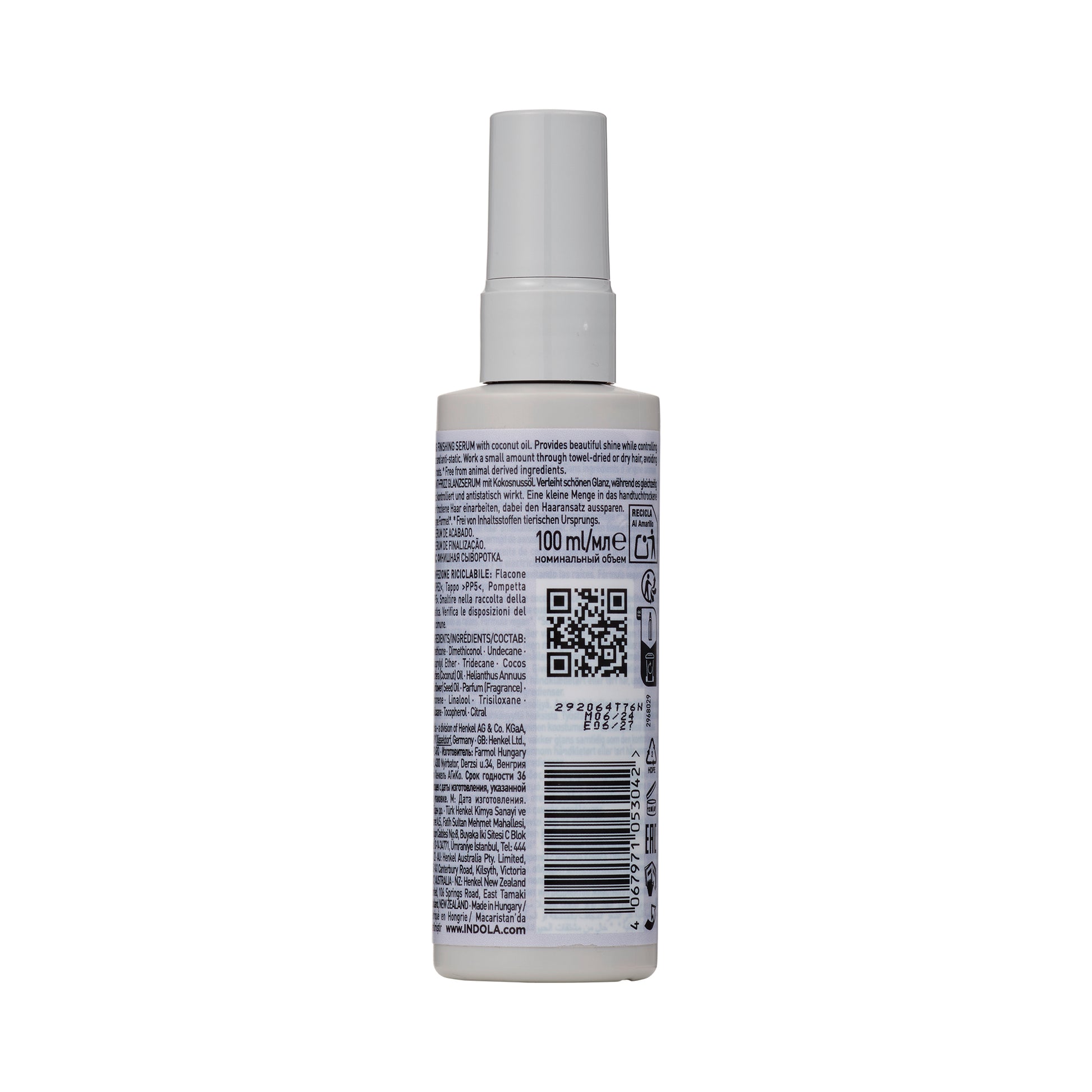 Indola Sérum De Acabado Antiencrespado Profesional 100ml_2