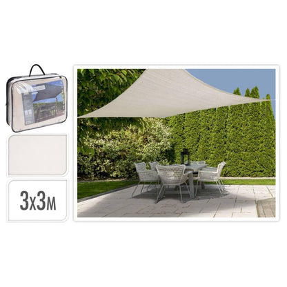 Progarden Toldo Cuadrado Color Crema 3x3 M_1
