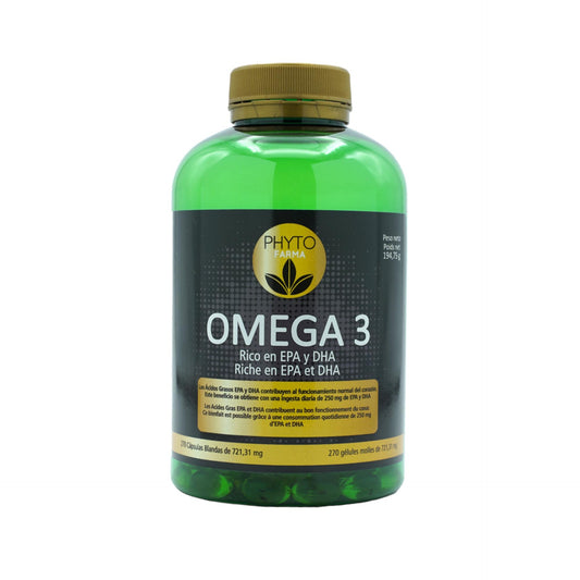 Ómega 3 Pérolas 270 cápsulas moles PHYTOFARMA