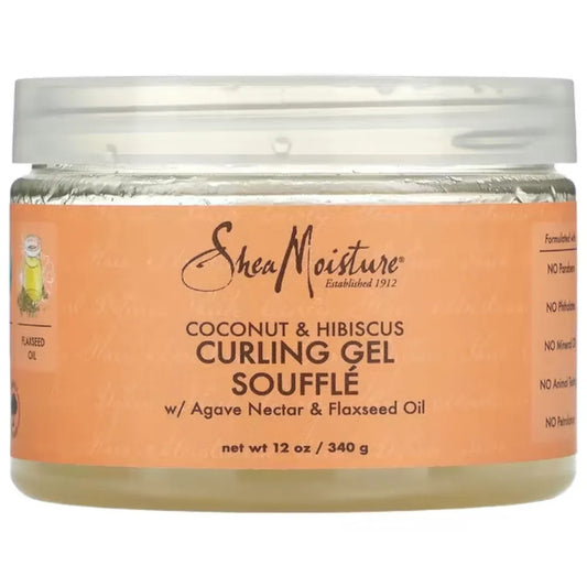 Shea Moisture Coconut And Hibiscus Curling Gel Soufflé 340g_0