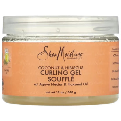 Gel Soufflé Para Rizos Coconut & Hibiscus Shea Moisture 340g_0