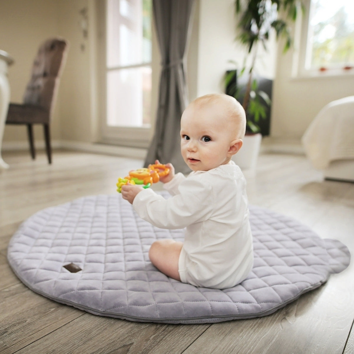 Alfombra Infantil De Juegos Royal Baby Grey_5