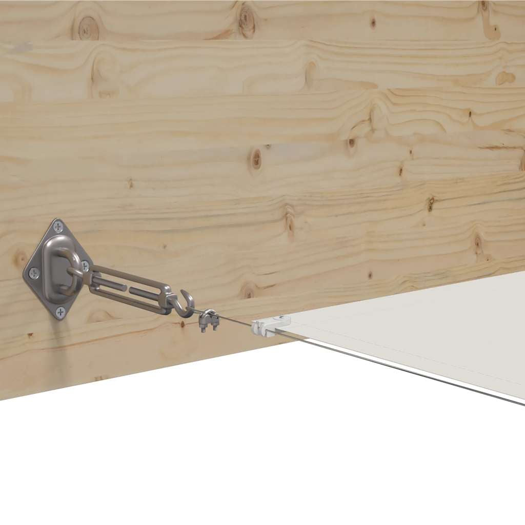 Vidaxl Toldo Vertical Blanco 100x1200 Cm Tela Oxford_3
