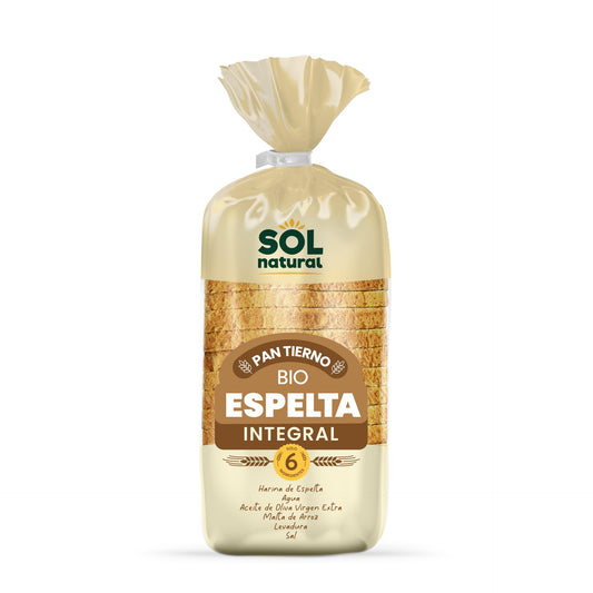 Pão de Espelta Integral Biológico Sol Natural 400 g