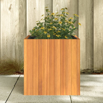 Jardinera De Madera Maciza De Acacia 45x45x45 Cm_2