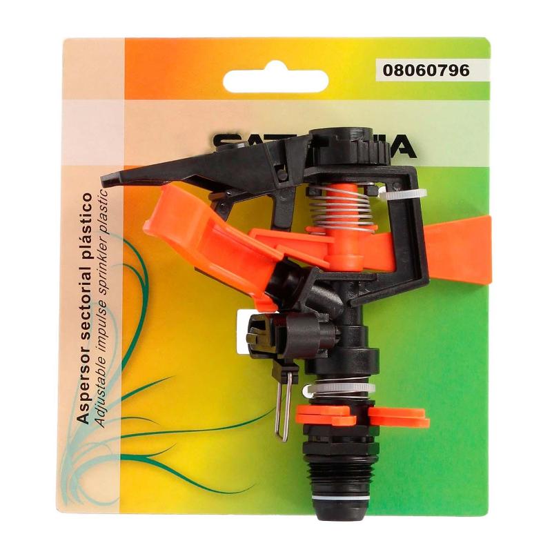 Aspersor Riego Regulable Sectorial Plastico  Toma 1/2 Fabricado En Plastico, Riego De Jardines / Cesped_0
