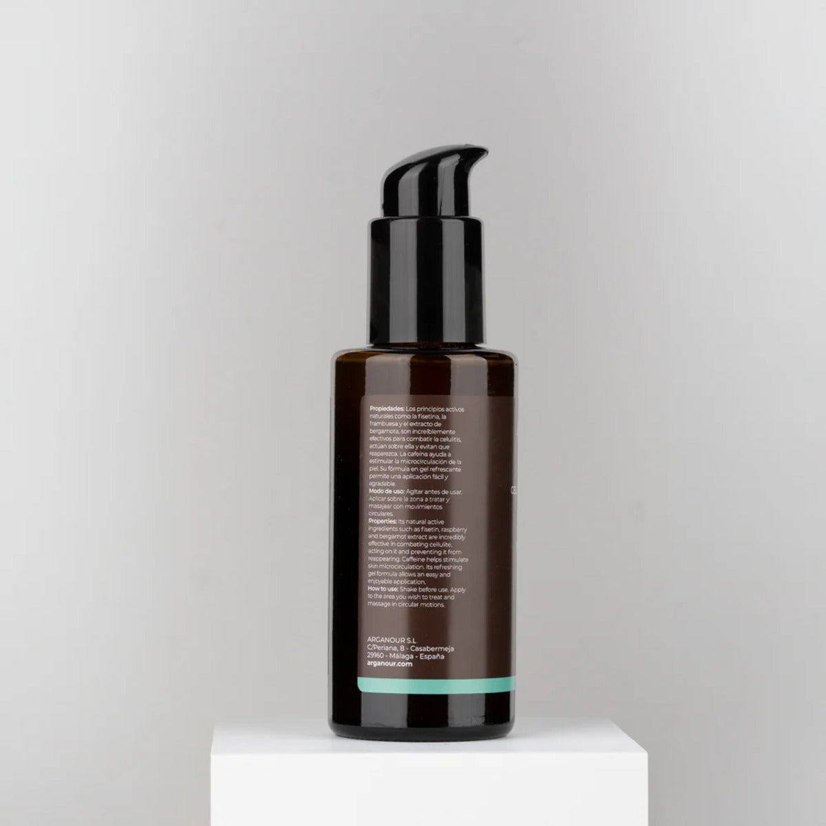 Gel redutor anticelulítico firmeza 100ml Arganour