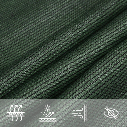 Vidaxl Toldo De Vela Verde Oscuro Hdpe 160 G/m² 2x2,5 M_4