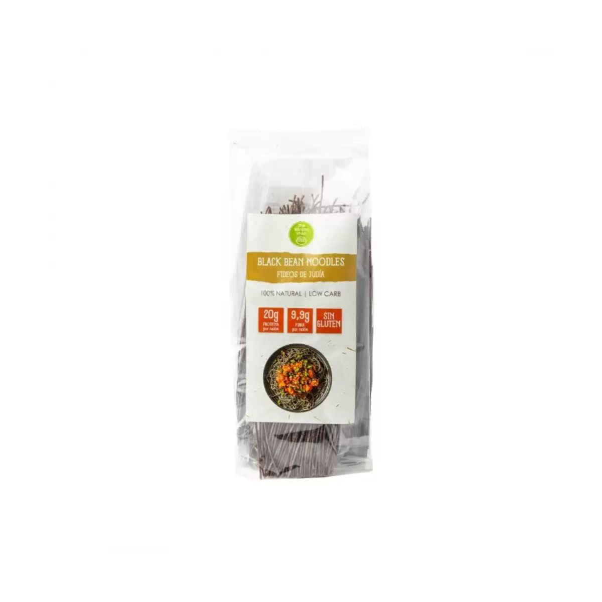 Esparguete de Feijão Preto The Konjac Shop 200g