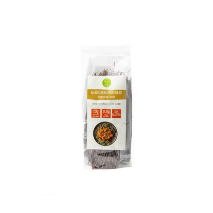 Esparguete de Feijão Preto The Konjac Shop 200g