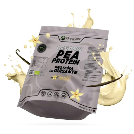 Proteína de Ervilha Baunilha Biológica: Embalagem XXL de 750g