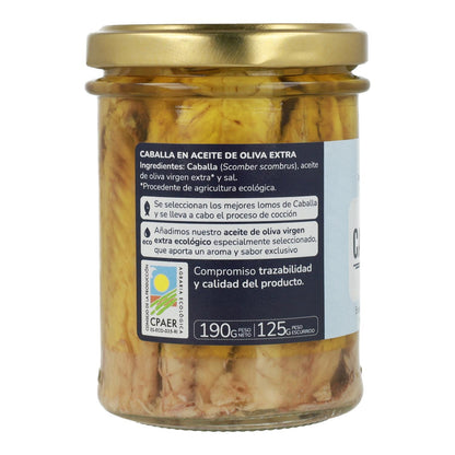 Pack de 6 Cavalas em Azeite ECO Planeta Huerto 190 gr