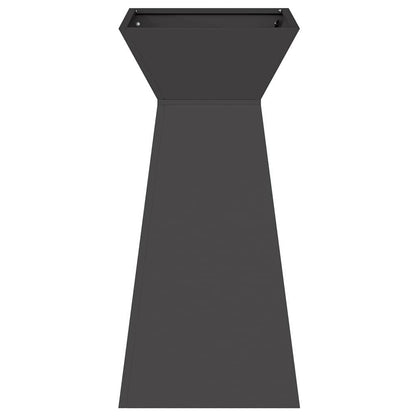 Maceta Pilar 2 Uds. Negro 35 X 35 X 73 Cm_5