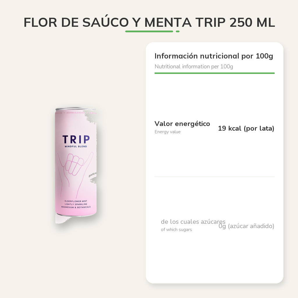 Información nutricional