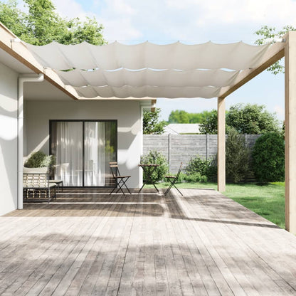 Vidaxl Toldo Vertical Blanco 250x420 Cm Tela Oxford_1