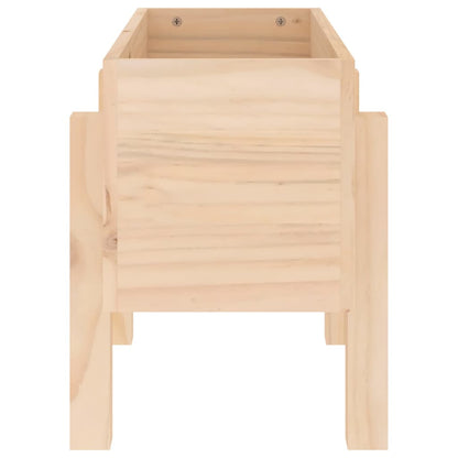 Jardinera Madera Maciza De Pino 62x30x38 Cm_3