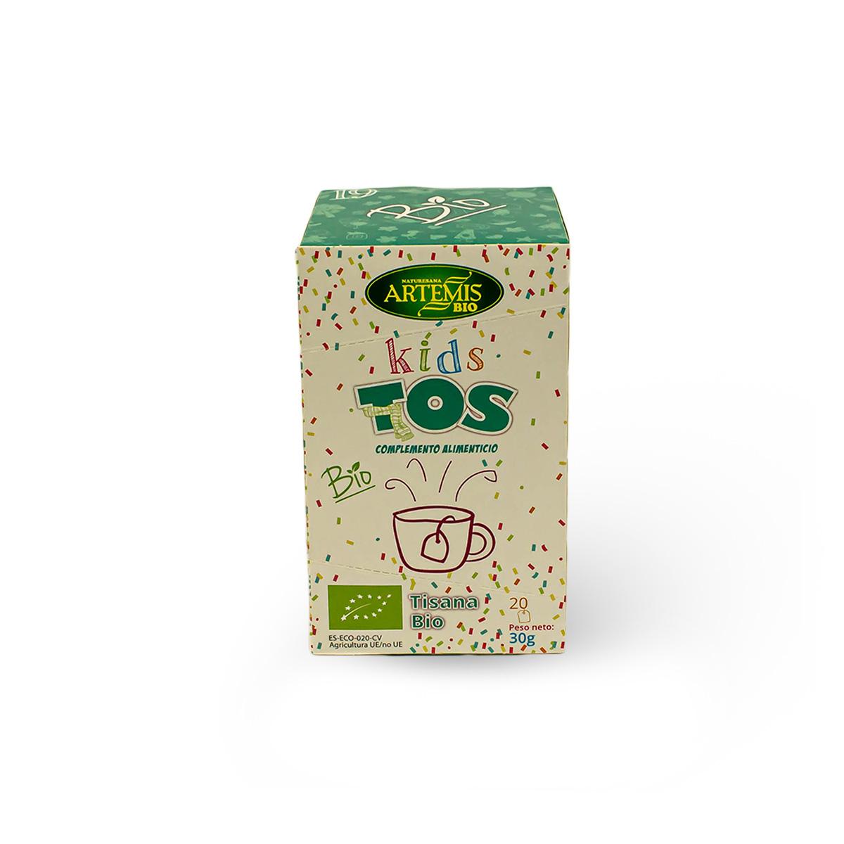 Chá de ervas Artemis Bio Kids para a tosse 20 saquetas