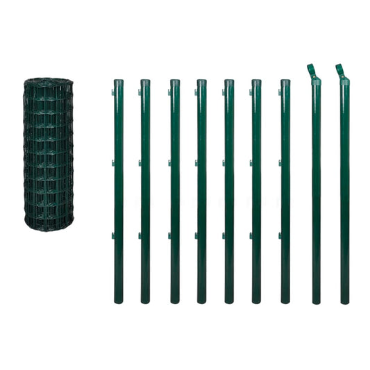 Set De Euro Valla Acero Verde 10x1,2 M / Vetonek_0