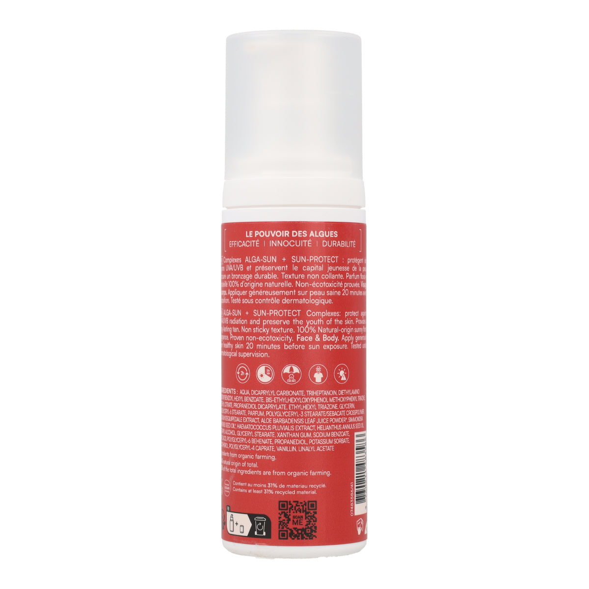 Invisible Sun Lotion Spf30 Biarritz 100 Ml 