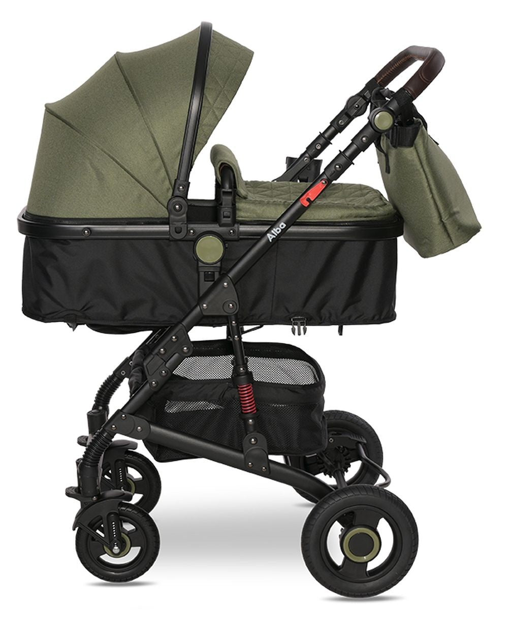 Carrito De Bebé Dúo Convertible Alba Premium Loden Green_1