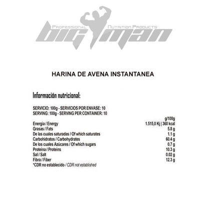 Instant Oatmeal 1.5 Kg Vainilla - Canela_1