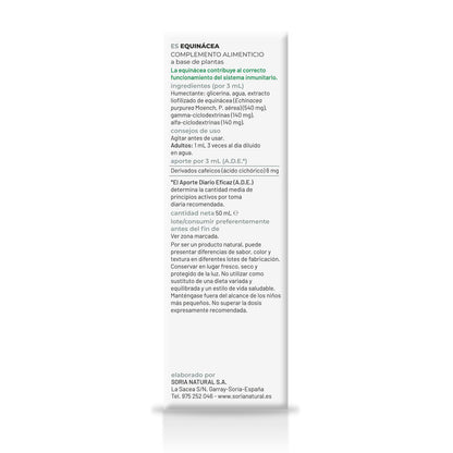 Embalagem 3x Soria Natural Extrato de Equinácea, 50 ml