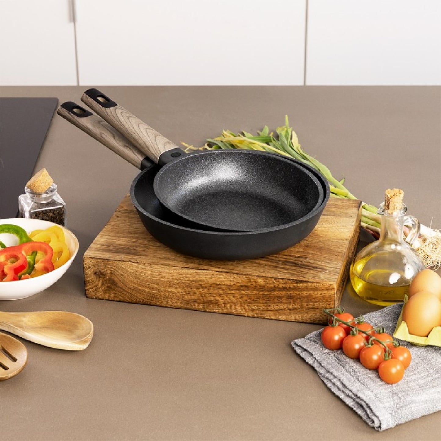Cecotec Set De Sartenes Polka Excellence 20-24 Bucket Set Force_1