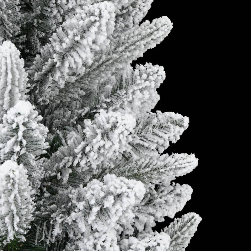 Vidaxl Árbol De Navidad Artificial Con Nieve Pvc Y Pe 180 Cm_5