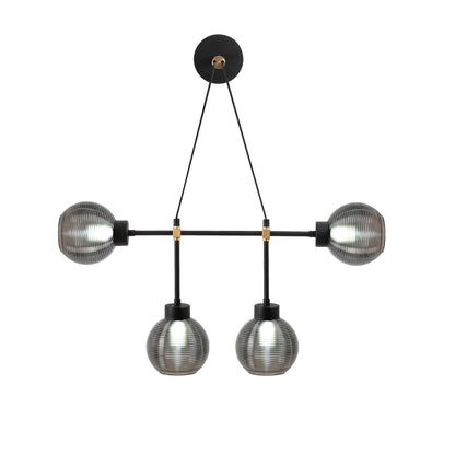 Aplique De Pared, Metal , Negro

humo, 78x15x65, Casquillo E 27 Max 40 W