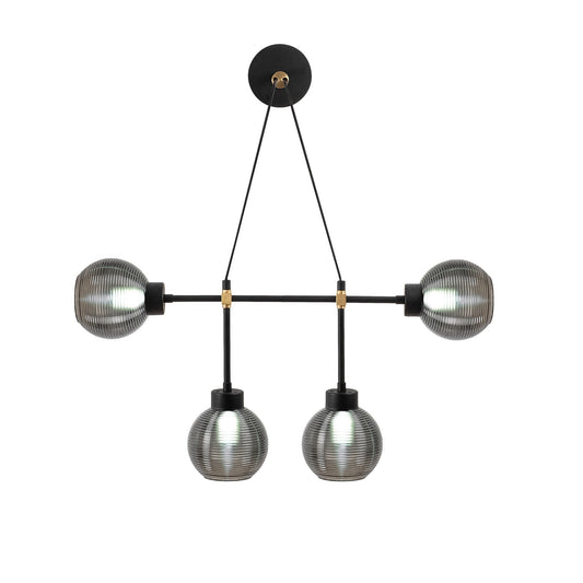 Aplique De Pared, Metal , Negro

humo, 78x15x65, Casquillo E 27 Max 40 W