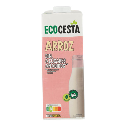 Bebida de arroz biológico sem adição de açúcar, 1L Ecocesta