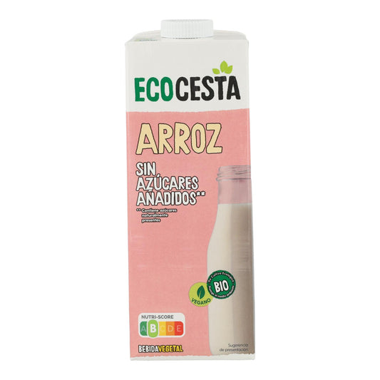 Bebida de arroz biológico sem adição de açúcar, 1L Ecocesta