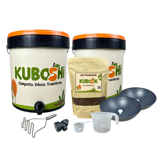 Kuboshi Esencial: Pack De Compostaje Bokashi_0