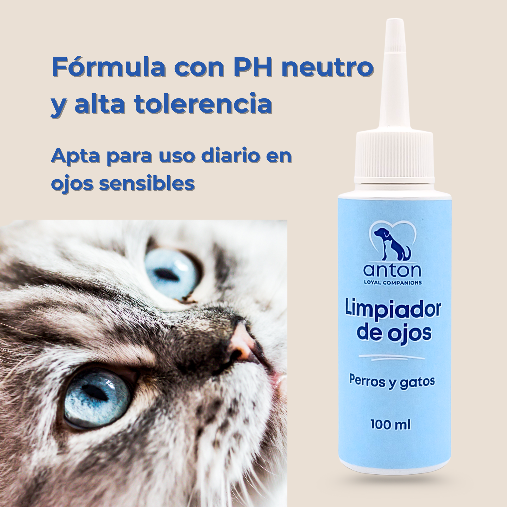 Limpiador natural para la higiene ocular de perros y gatos – 100 ml_4
