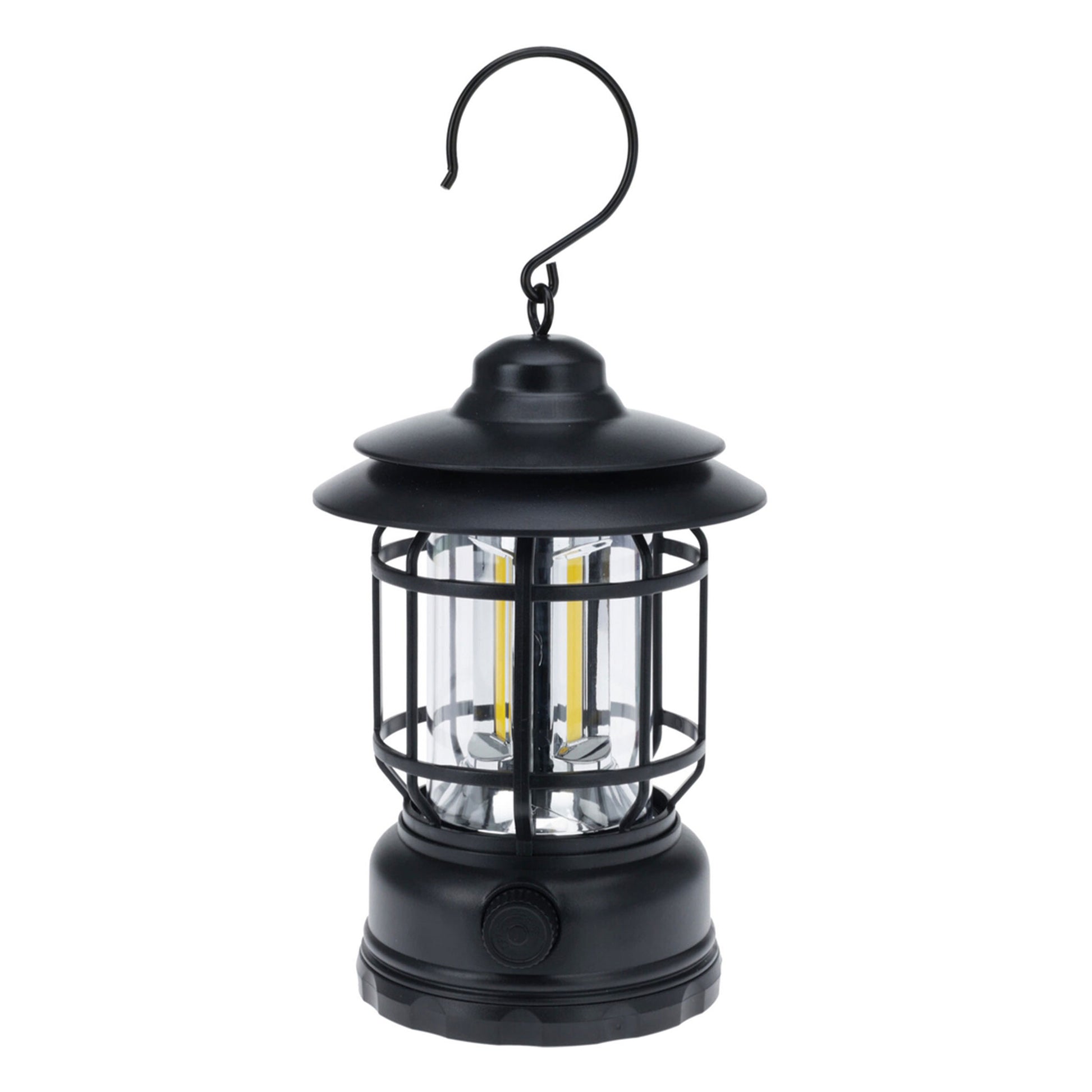 Well Home Luz De Camping Ø11,5x17,8cm Con 3 Bombillas Y Recargable Por Usb Color Negro_0