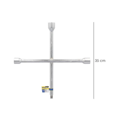 Llave Cruz Wolfpack 17x19x22x1/2 Coche
