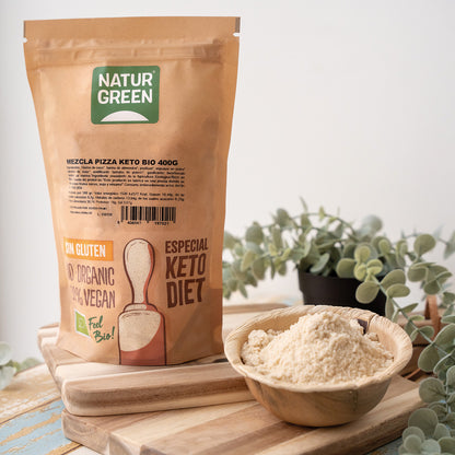 Mistura de farinha para pizza NaturGreen Keto 400g