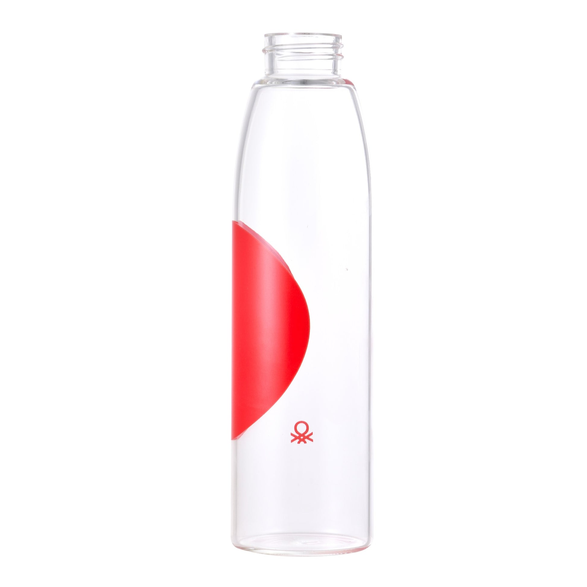 Botella De Agua 500ml Borosilicato Tapa Rojo De Grifo_5