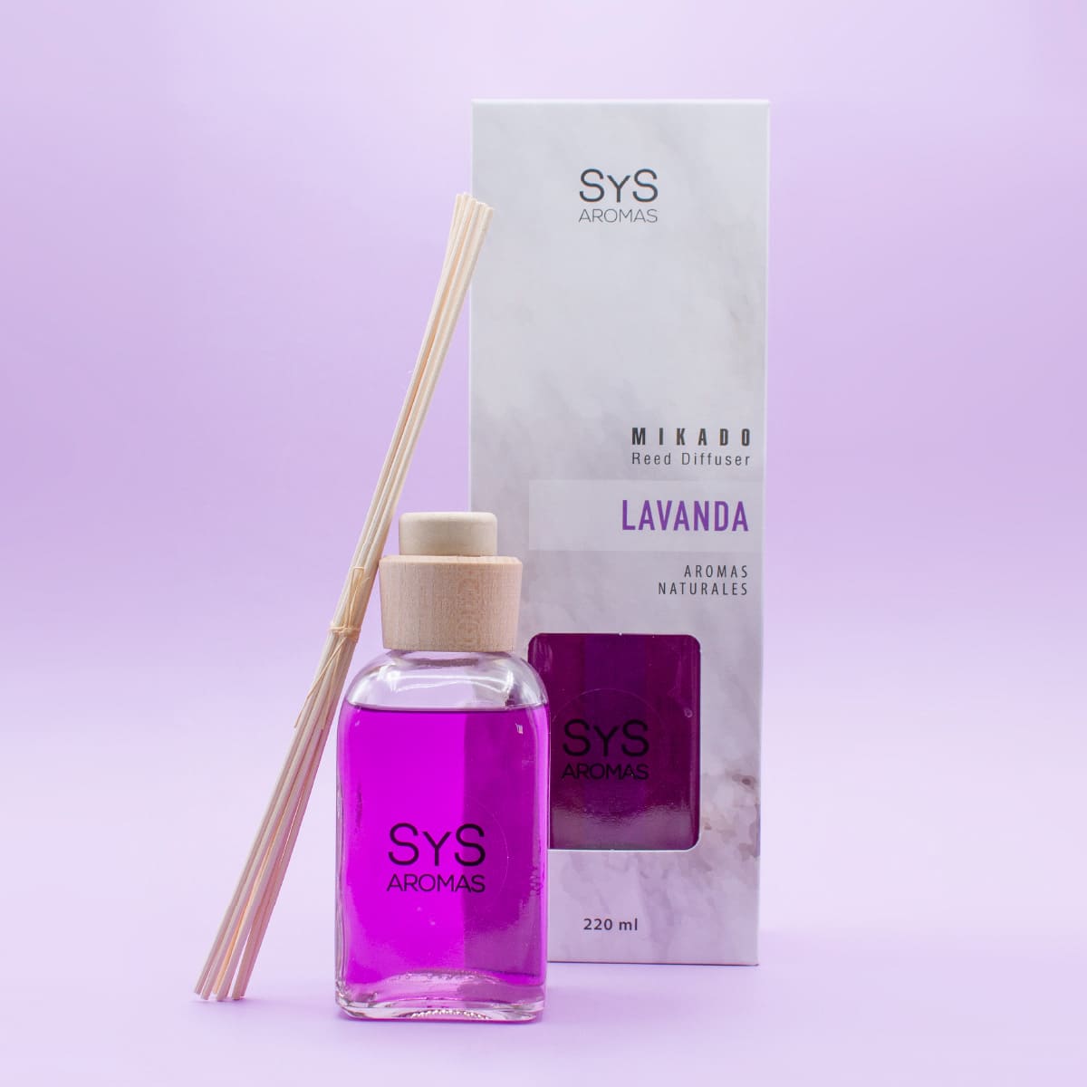 Ambientador Mikado Lavanda 220 ml | Aroma Floral Relajante | Efecto Calmante | Fragancia Duradera_3