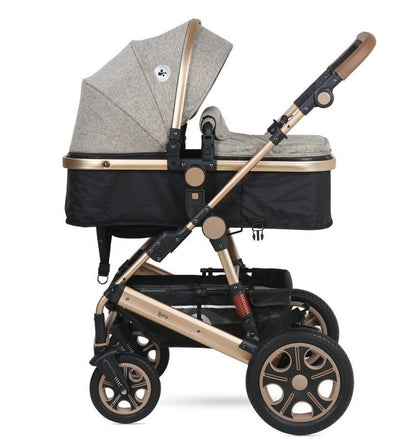 Carro De Bebé Tres Piezas Convertible Lora Hasta 15 Kg Pearl Beige_1