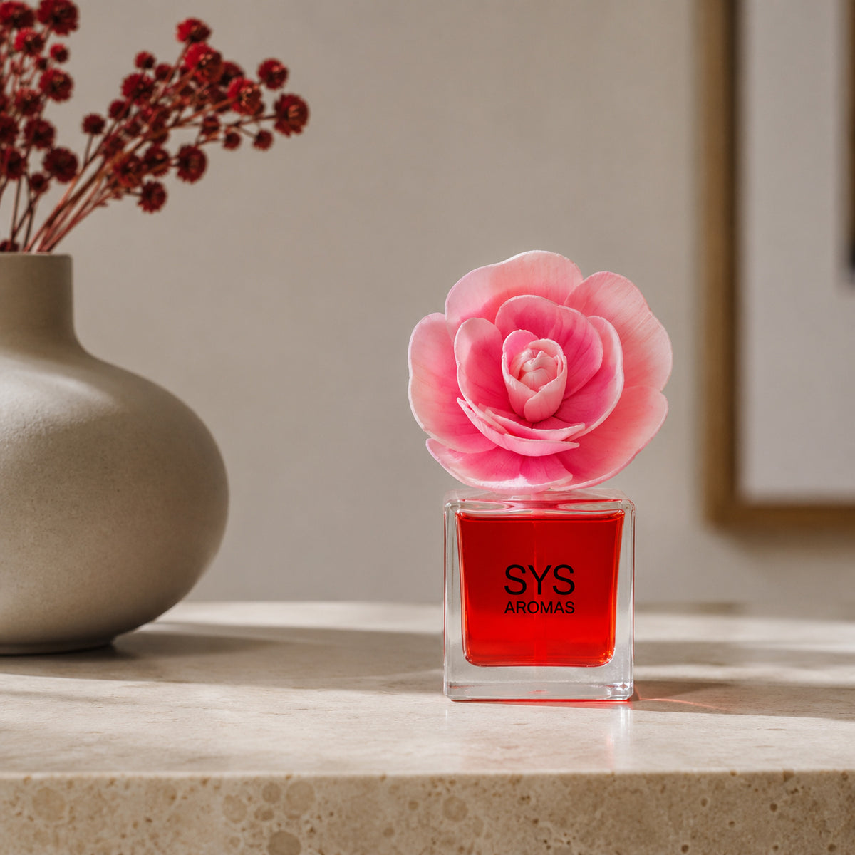 Ambientador Difusor Flor Frutos Rojos SYS Aromas 90 ml | Aroma Dulce y Afrutado | Decorativo_2
