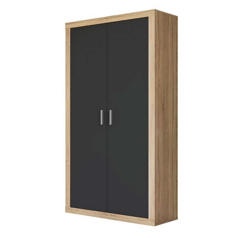 Armario 2 Puertas Lara 105 Melamina, Cambria, 105 X 208 X 50_1