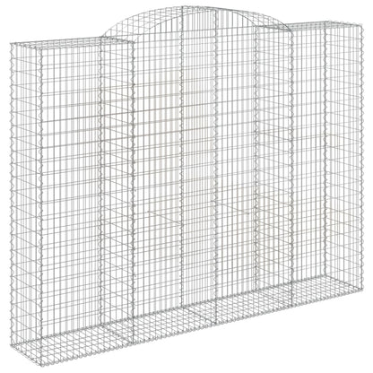Cestas De Gaviones 11 Uds Forma De Arco Hierro 300x50x220/240cm_2