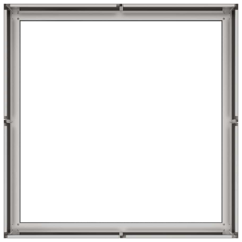 Jardinera 80x80x30 Cm Acero Inoxidable_4