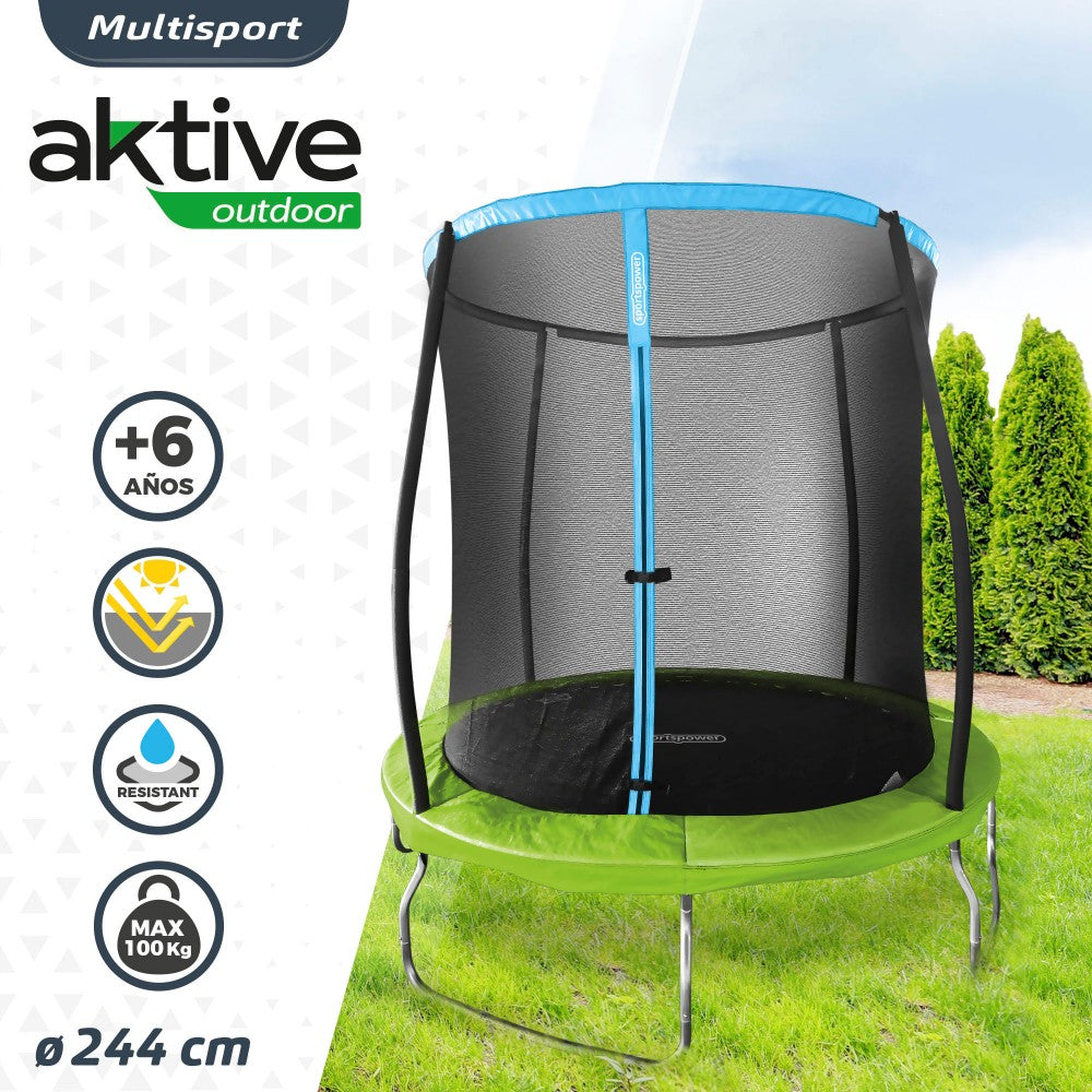 Cama Elástica Niños Ø244 Cm Aktive Outdoor_1