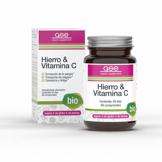 Ferro + Vitamina C Bio GSE 60 colheres de sopa